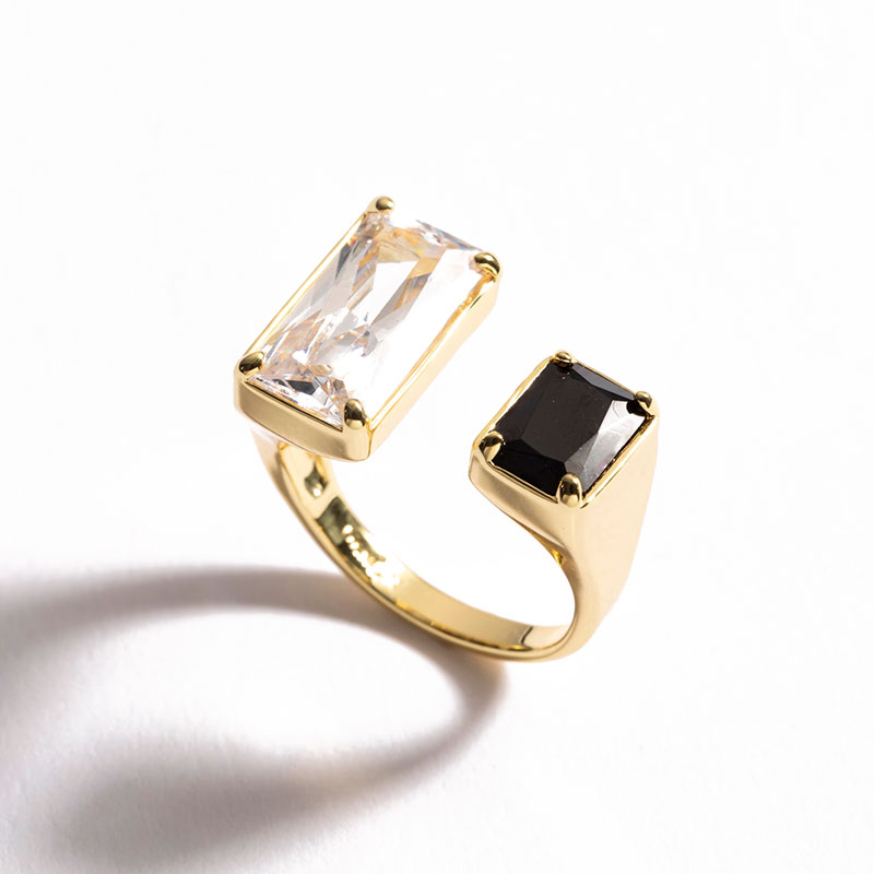 Julia ring - 24K gold-plated