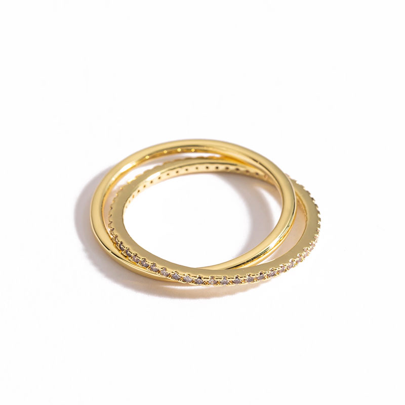 Lisa ring - 24K gold-plated